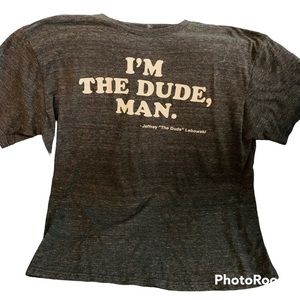 The Big Lebowski “I’m The Dude Man” XL, Mens T-shirt. Super Soft/Comfortable.